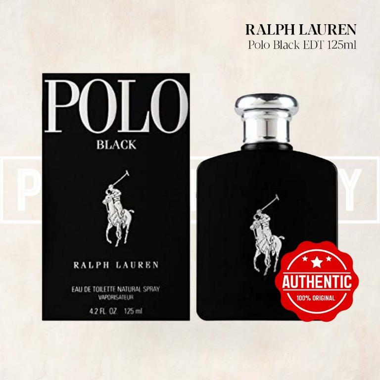 Ralph lauren polo black 125 ml sale