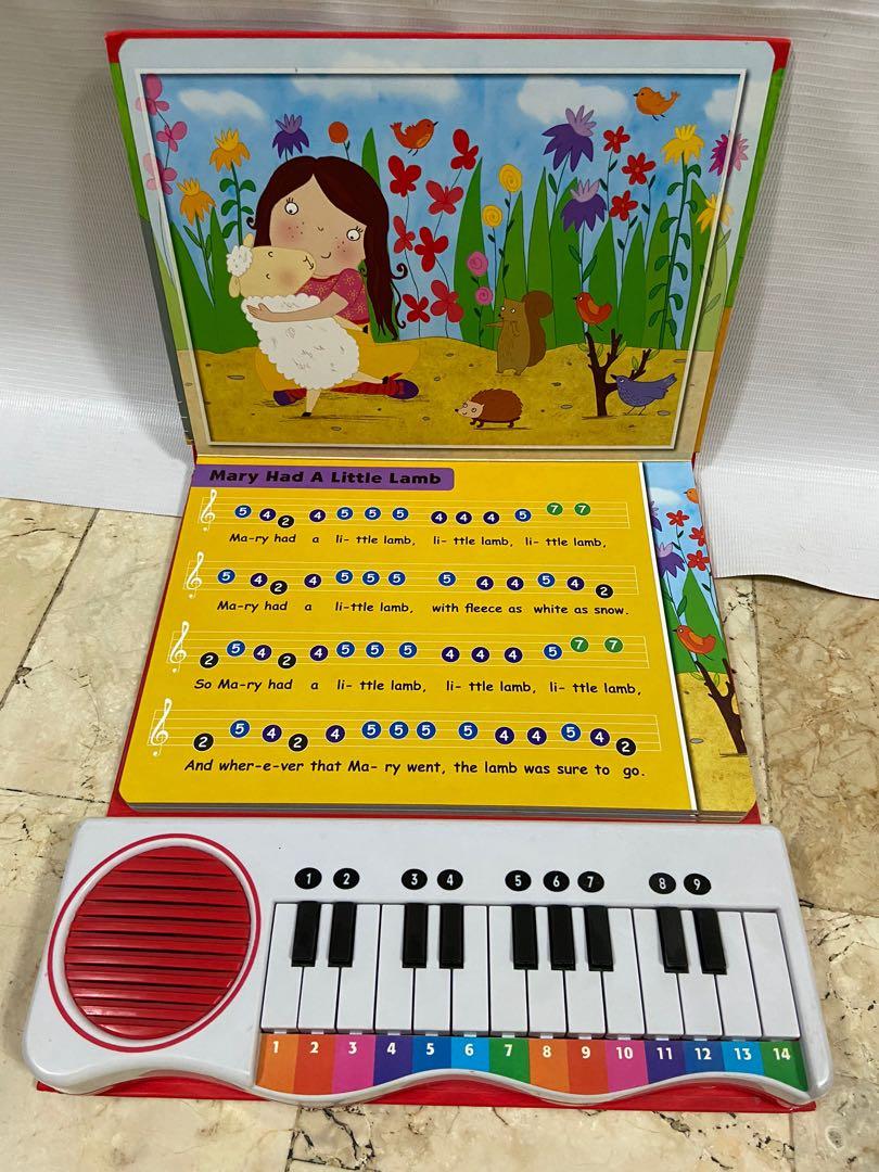 Piano Book Play and Sing 7 Easy Nursery Rhymes on Your Own Electronic