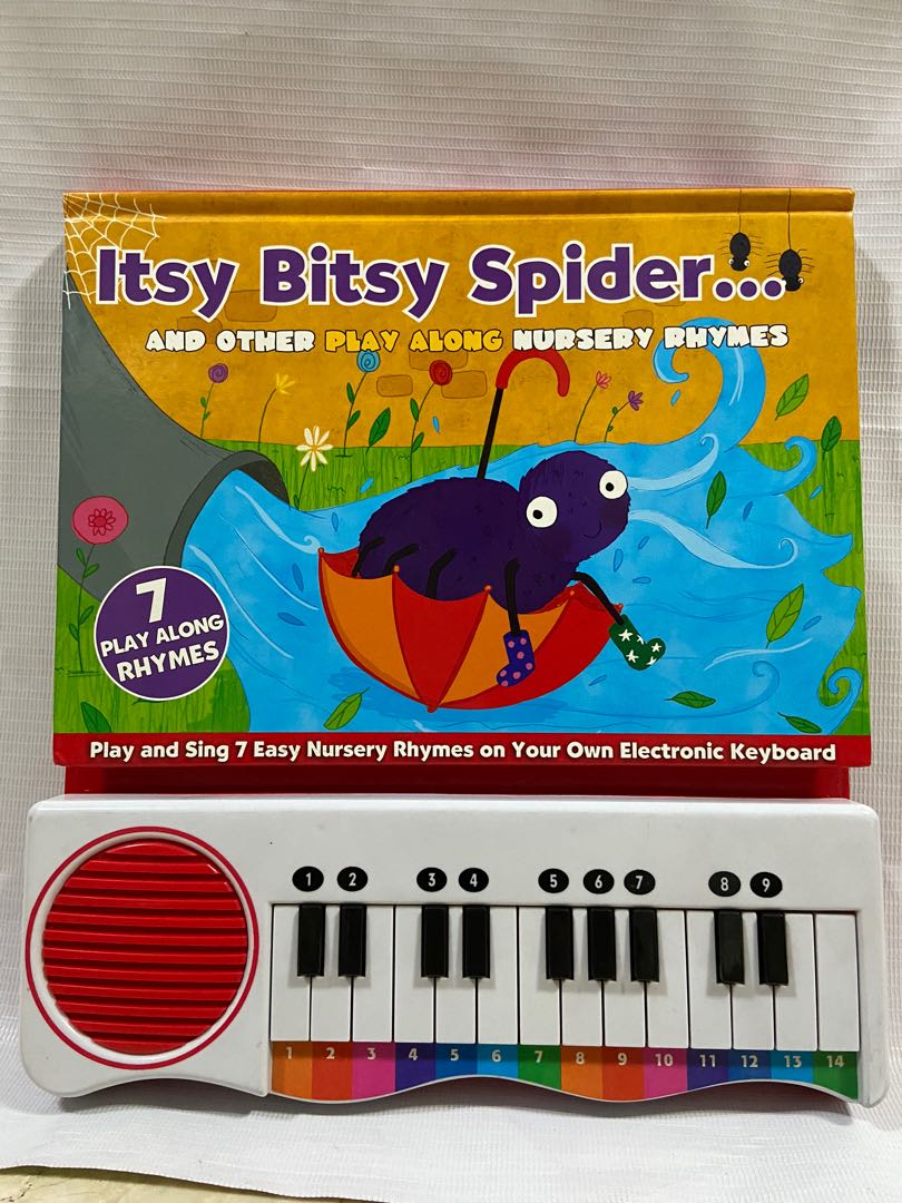 Piano Book Play and Sing 7 Easy Nursery Rhymes on Your Own Electronic