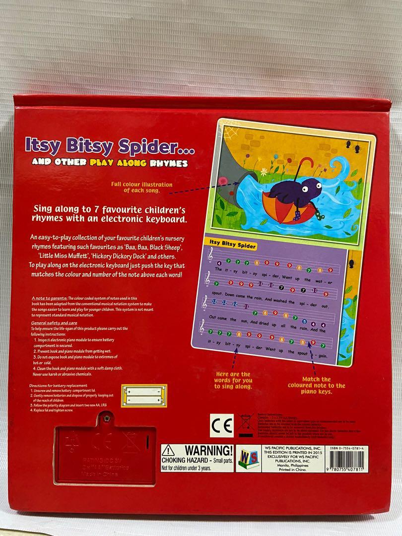 Piano Book Play and Sing 7 Easy Nursery Rhymes on Your Own Electronic