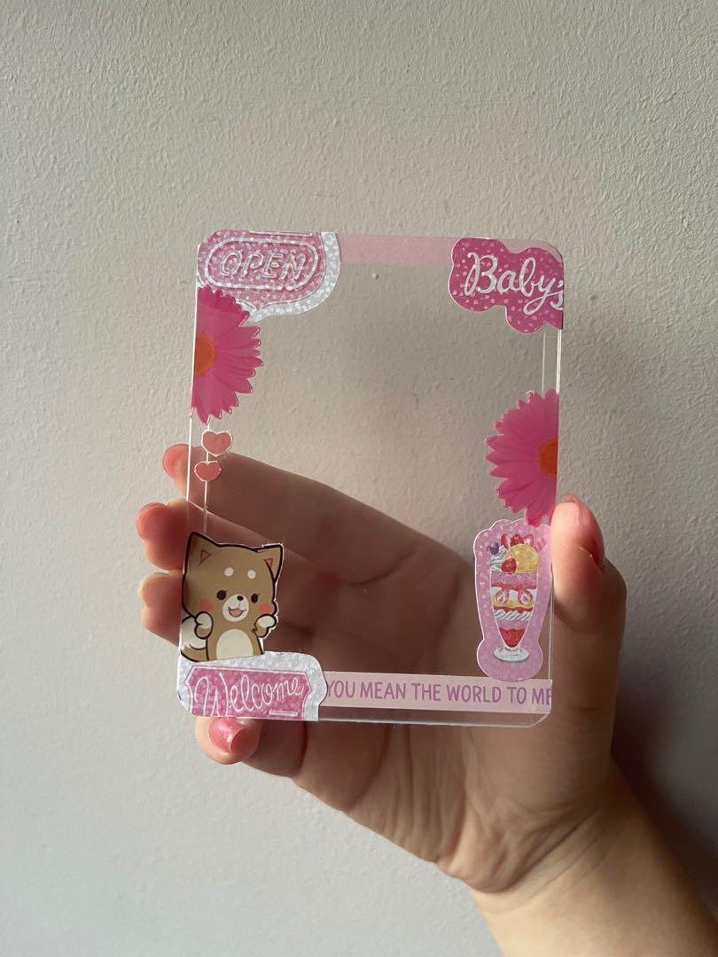 Pink Toploader Box Pink themed toploader, Hobbies & Toys, Memorabilia & Collectibles, K ...