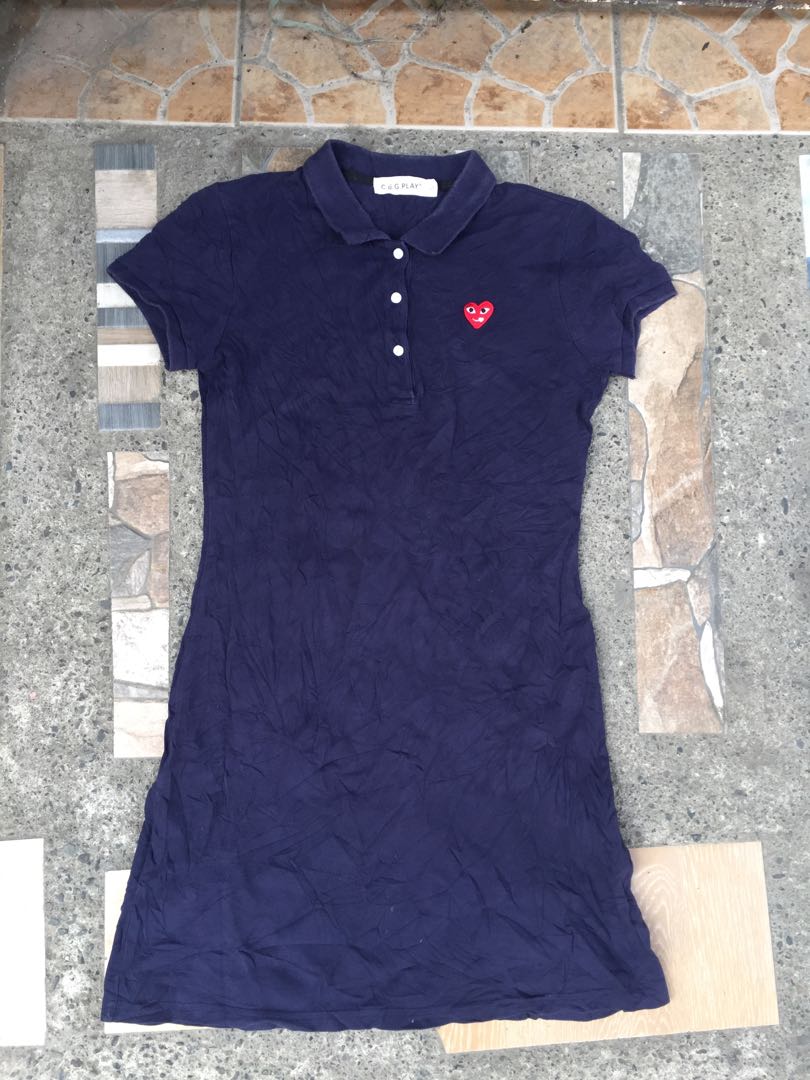 PLAY CDG T SHIRT DRESS Women s Fashion Dresses Sets Dresses