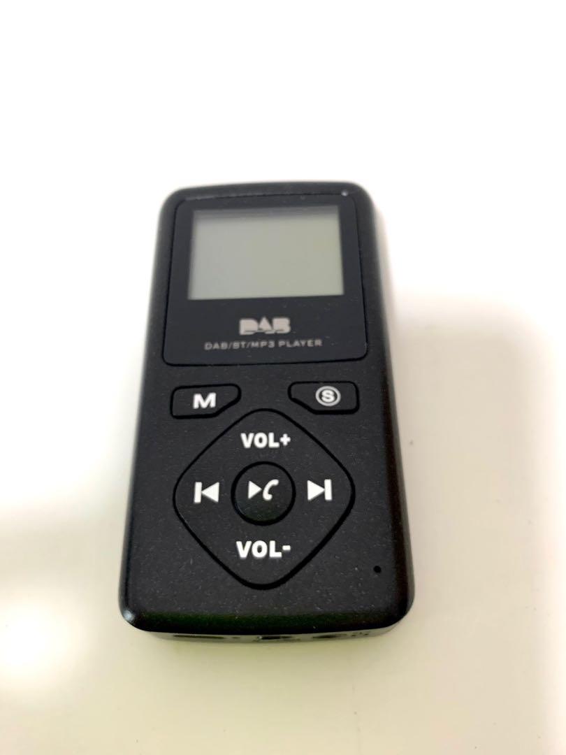 Pocket DAB Radio Portable Digital Radio With Bluetooth MP3 Player