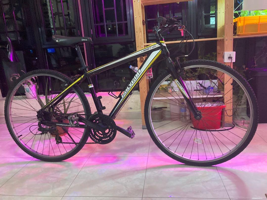 Polygon Heist 1.0 Bicycle Sports Equipment Bicycles Parts Bicycles on Carousell