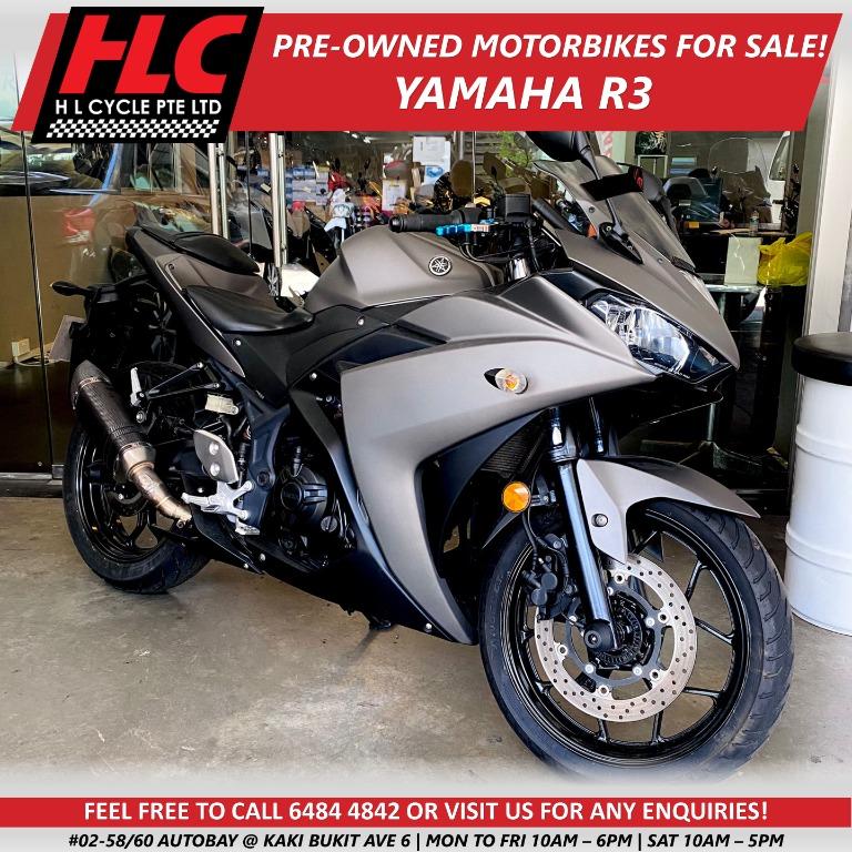 PREOWNED YAMAHA R3 COE AUG 2025 YAMAHA R3 YAMAHA MT03 MT03