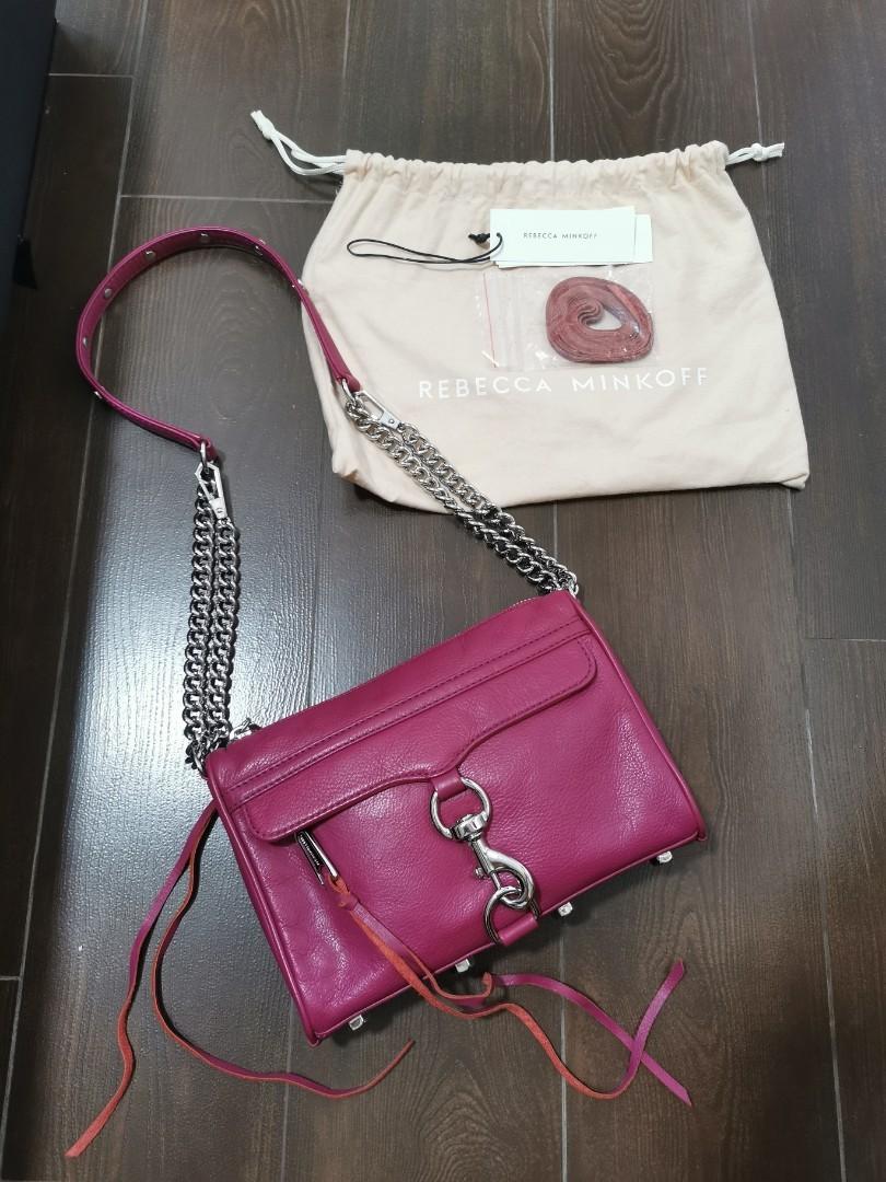 Rebecca Minkoff Mini Mac Magenta