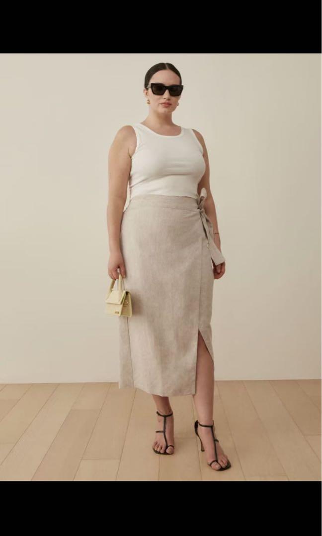 Florence linen shop skirt reformation