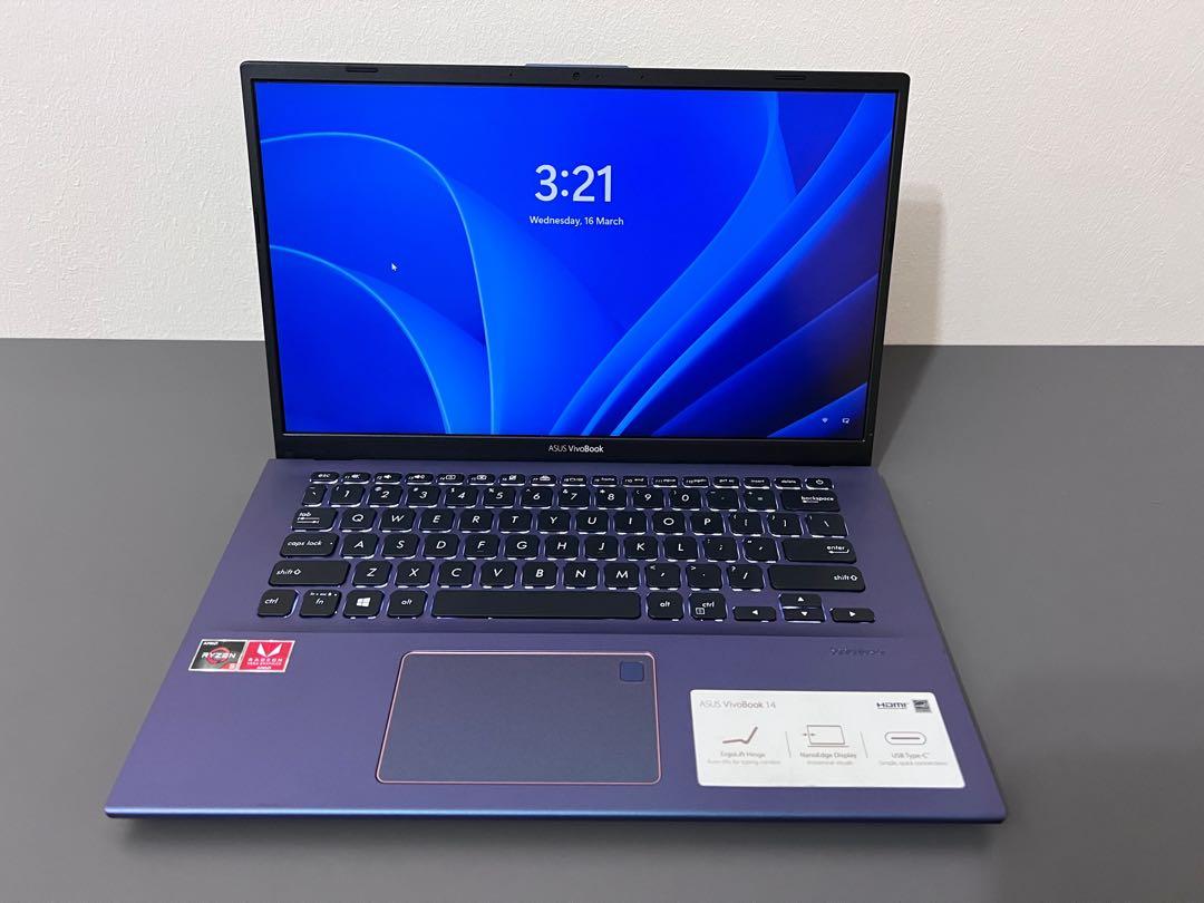 AMD Ryzen 5 Asus VivoBook 14 2020 Upgrade Ram 1.5KG Weight