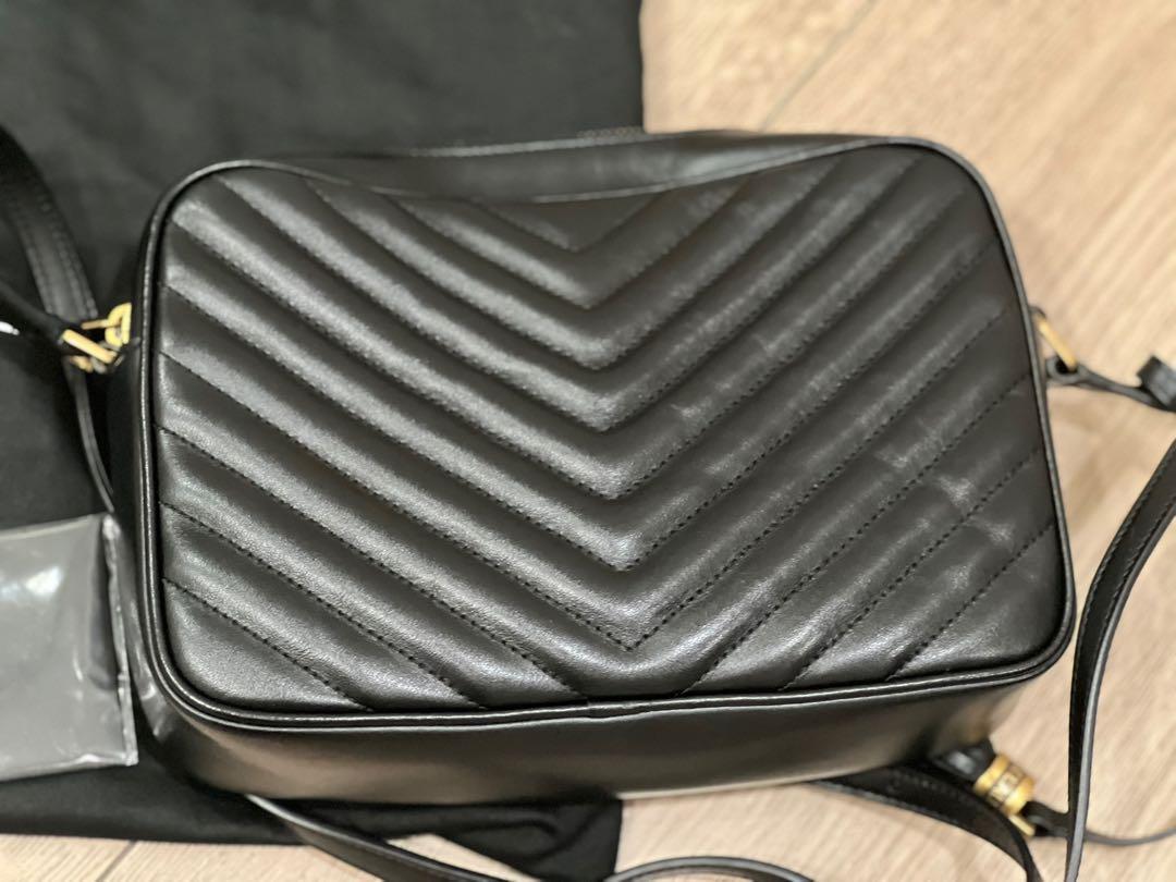 Saint laurent lou camera noir black bag (Category: Luxury Bags & Wallets) located in Quezon City. Submitted by starg888 (Listing ID 1149248316, Image 3). Description: Saint laurent noir black Lou camera bag Carried once only With dustbag and card .