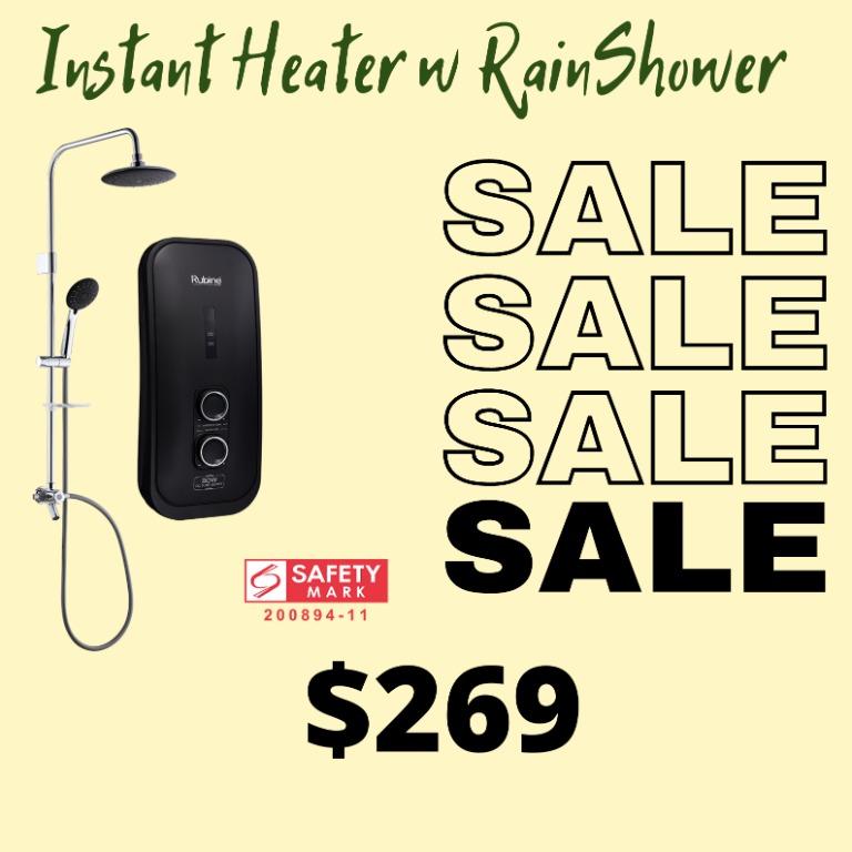 SALE Rubine 3388 Instant Heater, TV Home Appliances, Water