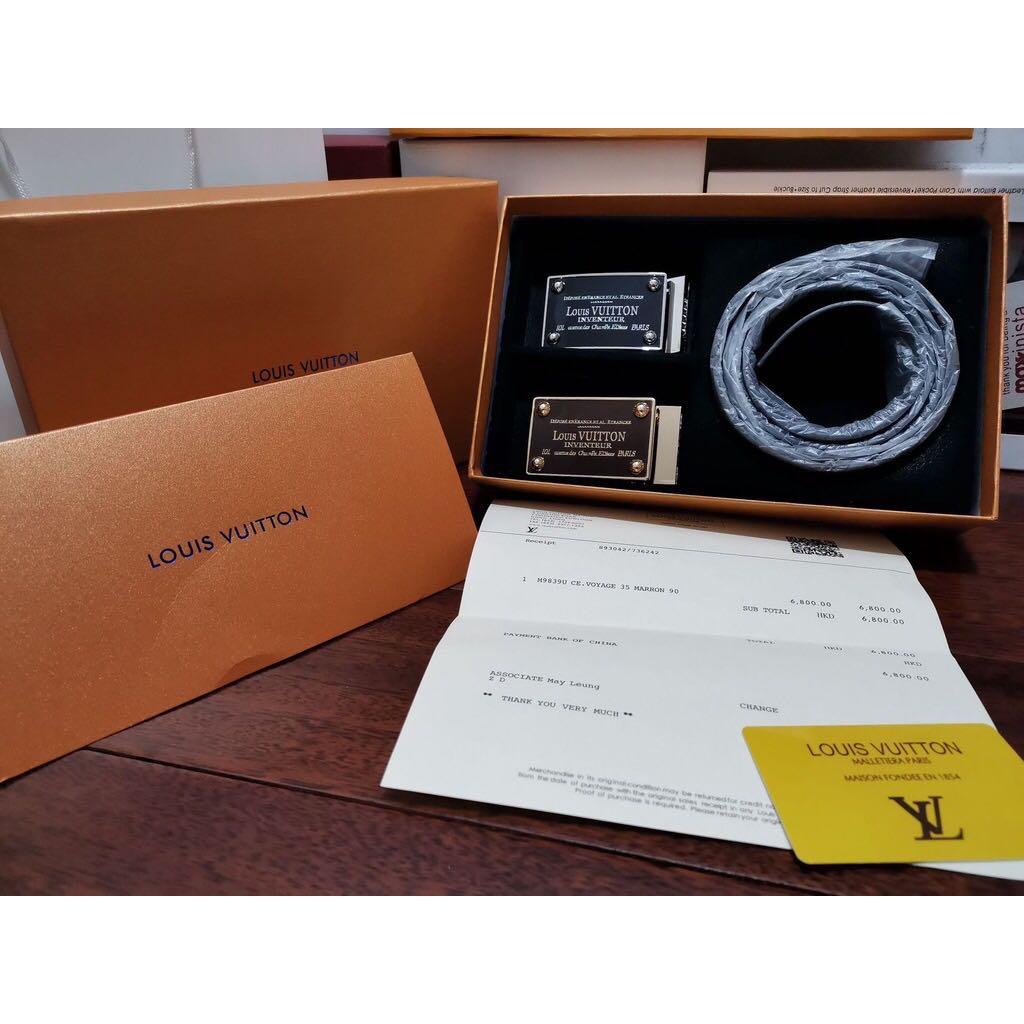 Special） LV Belt Exquisite Gift Box Luxury Brand Classic Style