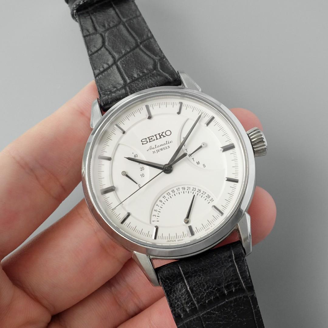 Seiko Double Retrograde SARD009 from 2014 Box and Papers Luxury