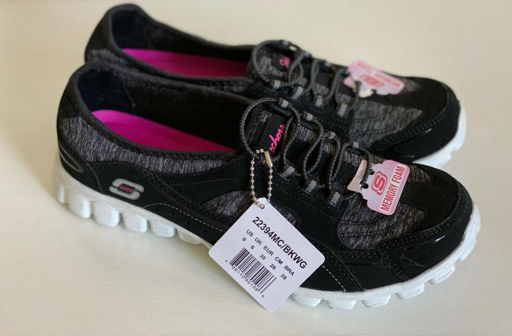 Skechers memory foam womens shoes sale hotsell