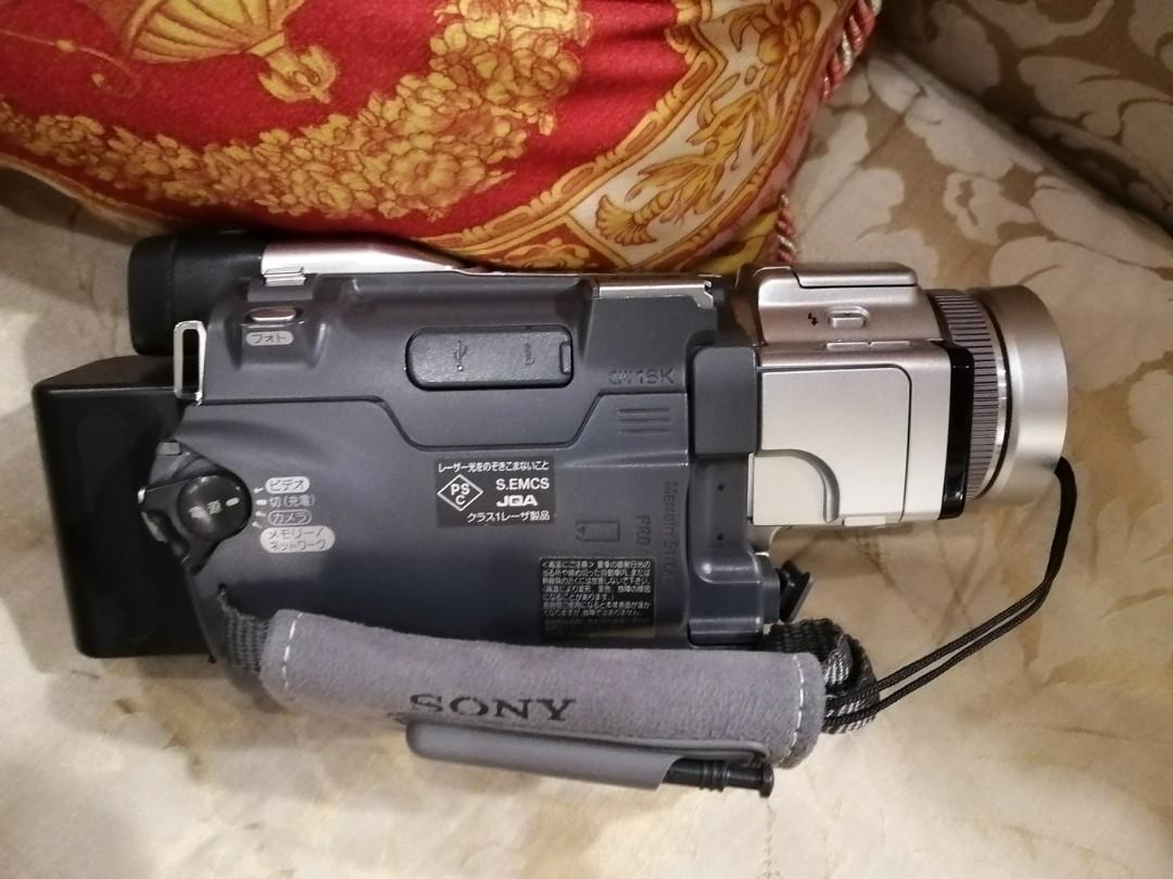 miniDVのダビングに！ SONY ビデオカメラ DCR-PC100 - ビデオカメラ