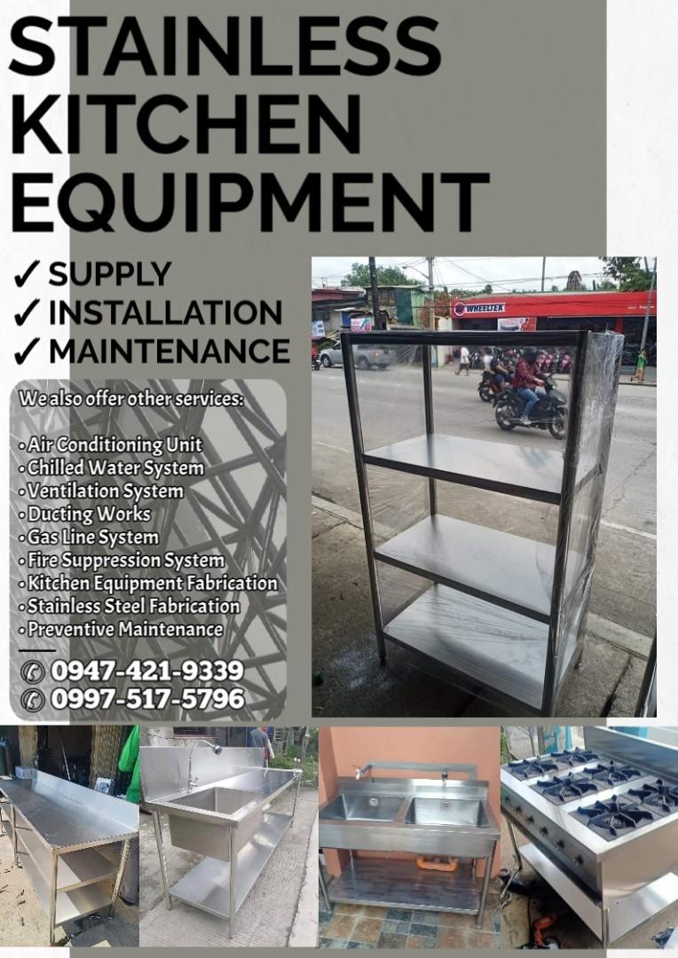 STAINLESS STEEL FABRICATION / STAINLESS KITCHEN EQUIPMENT, Commercial