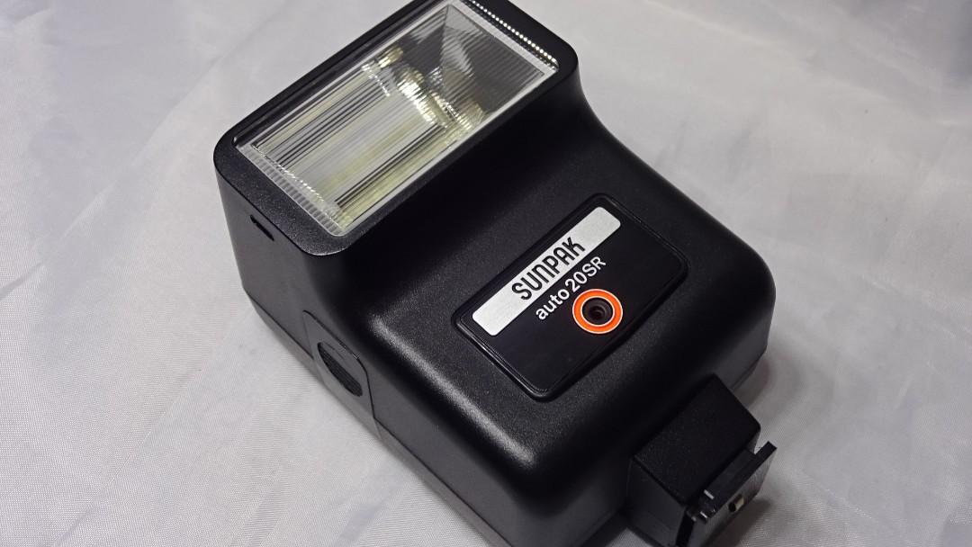 Flash Sunpak Auto 20SR – Ancien Flash Photo Vintage – Occasion