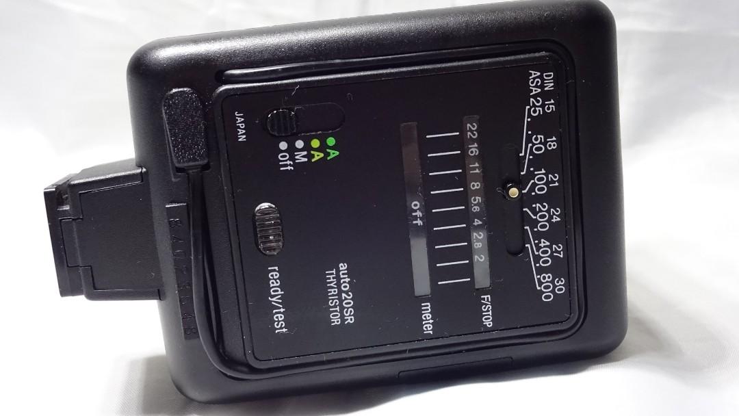 Flash Sunpak Auto 24DX Thyristor Pour Appareil Photo Nikon, état Satisfaisant