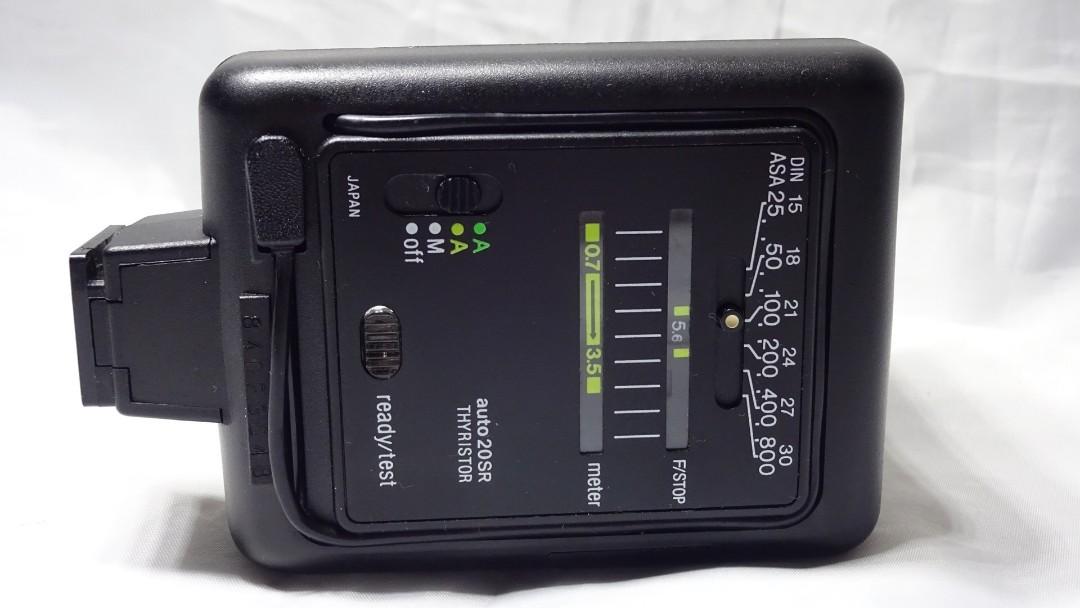 Flash Sunpak Auto 24DX Thyristor Pour Appareil Photo Nikon, état Satisfaisant