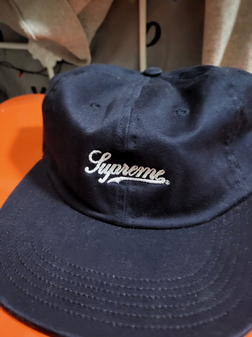 supreme cursive hat