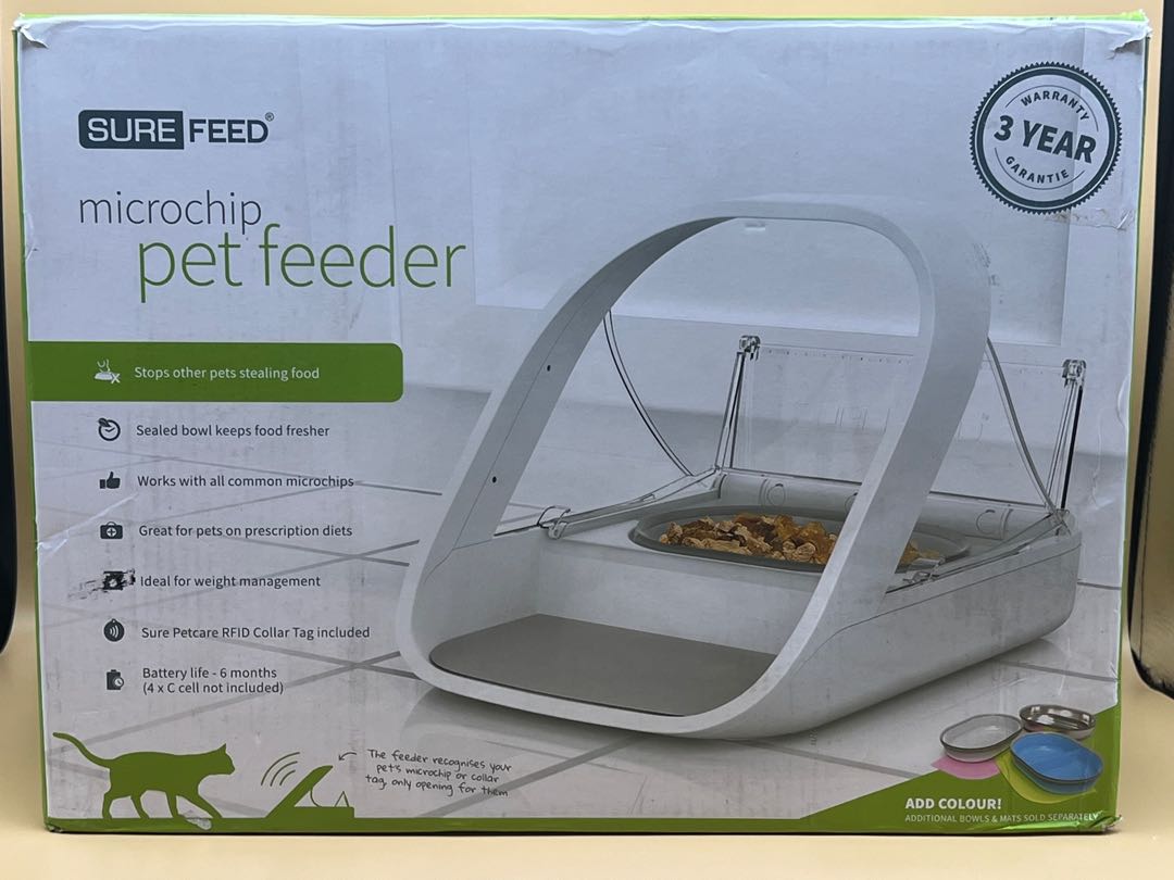 SURE FEED MICROCHIP PET FEEDER, Pet Supplies, Homes & Other Pet