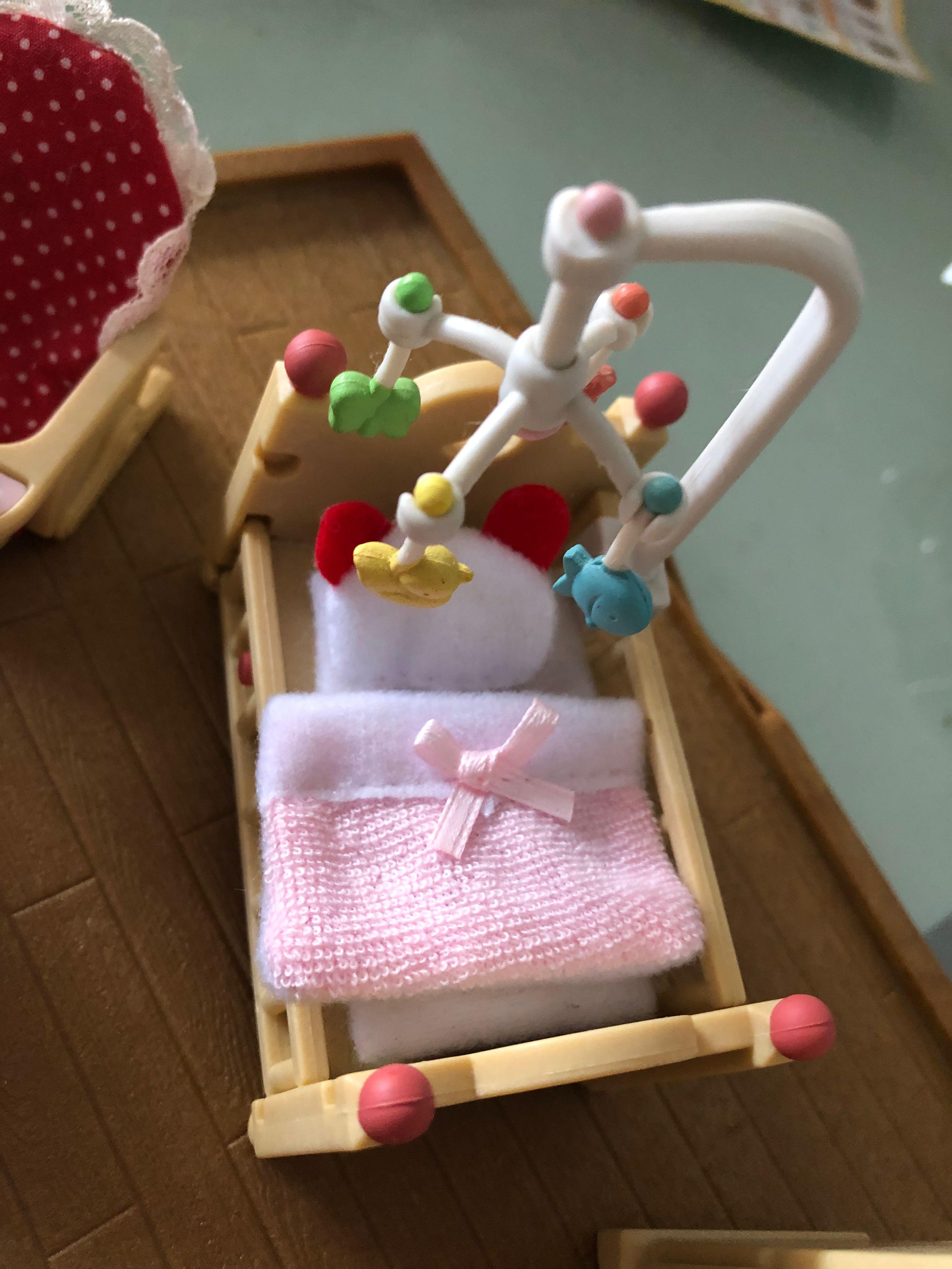 Sylvanian Families Baby Room Nursery Set, Hobbies & Toys, Toys & Games on  Carousell