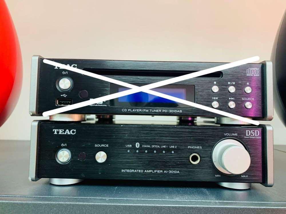 TEAC AI-301DA DAC/AMP 合併式擴音機, 音響器材, Soundbar、揚聲器