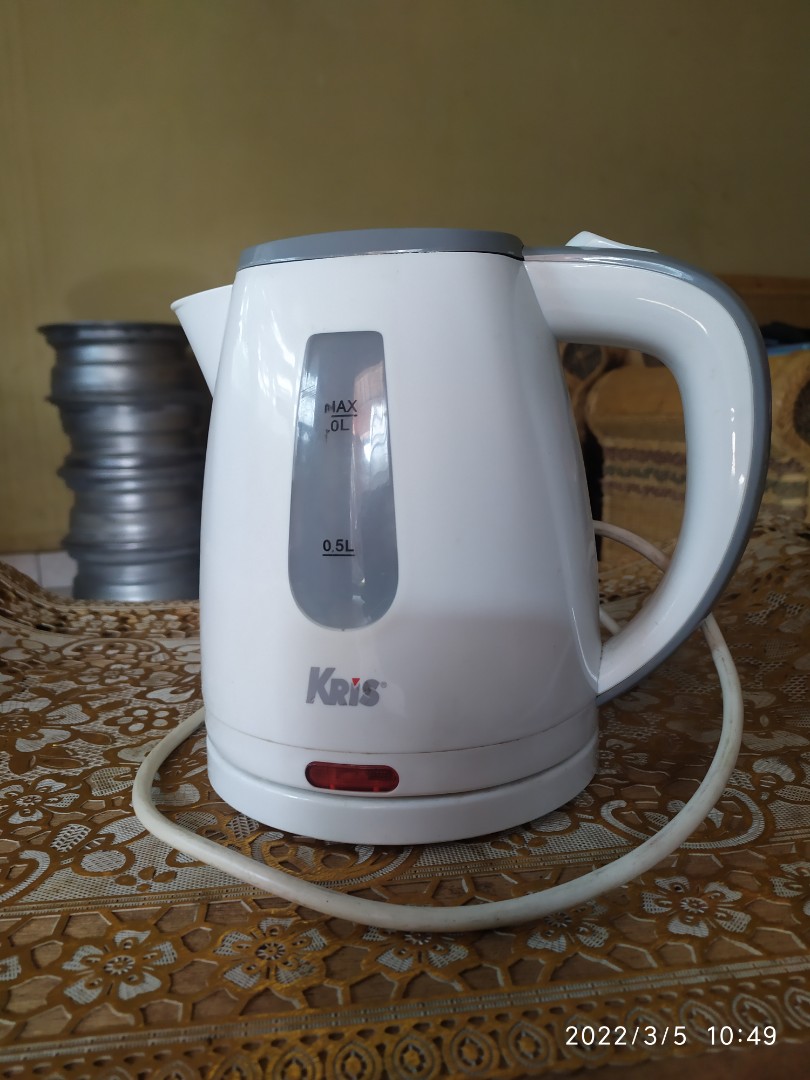 Teko Listrik Kris By Krisbow Kitchen And Appliances Di Carousell 4307