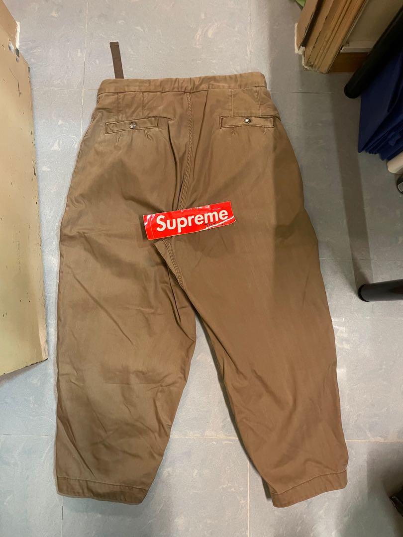 THE NORTH FACE PURPLE LABEL Herringbone Twill Wide Cropped Pants