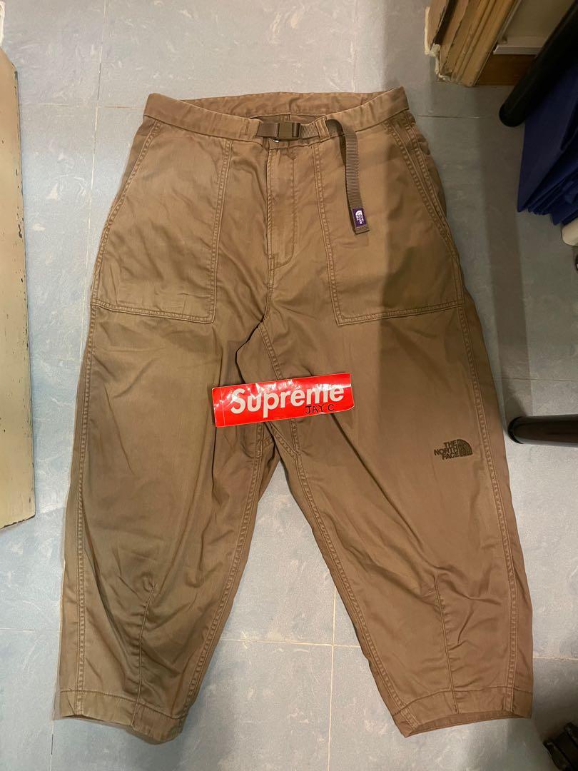 THE NORTH FACE PURPLE LABEL Herringbone Twill Wide Cropped Pants