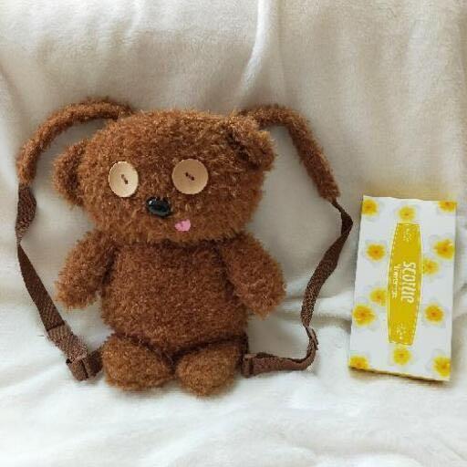Teddy bear bookbag top