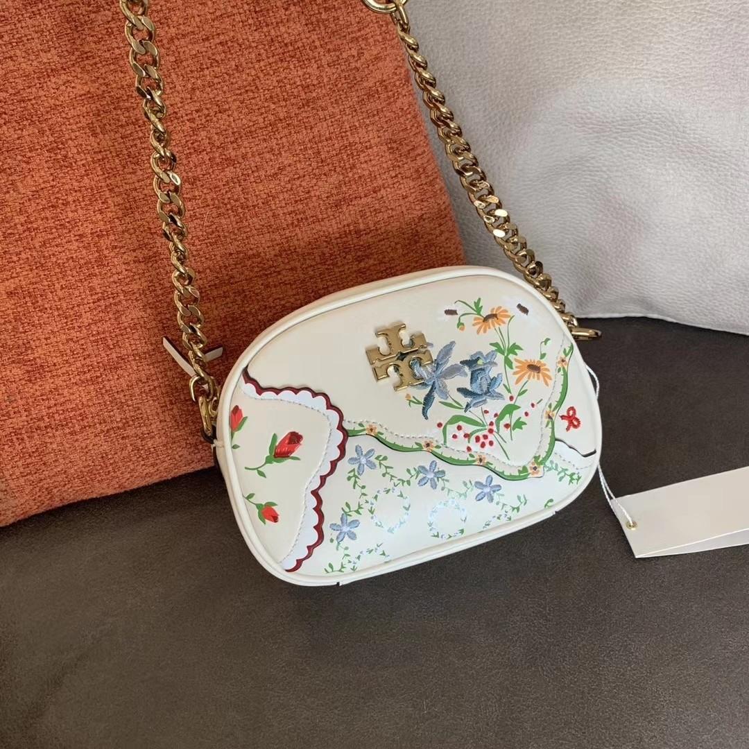 Tory burch kira mixed floral camera bag discount