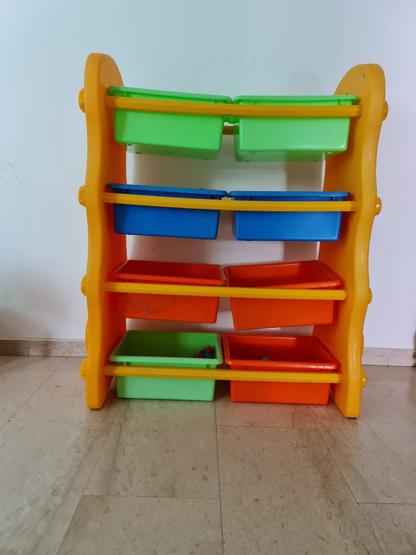 Toy organiser (only frames and baskets.), Babies & Kids, Baby Nursery