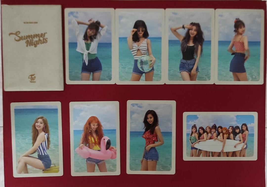 Twice Summer Night Pre Order Card K Wave On Carousell