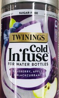 Twinings Blueberry, Apple & Blackcurrant Cold Infuse for Water Bottles (12 Infusers)