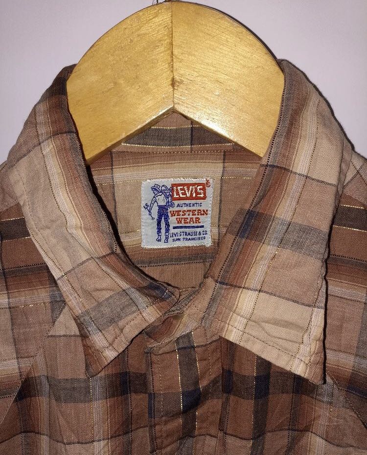 Vintage levis 50s 60s saddleman western shirt.., Hobbies & Toys,  Collectibles & Memorabilia, Vintage Collectibles on Carousell