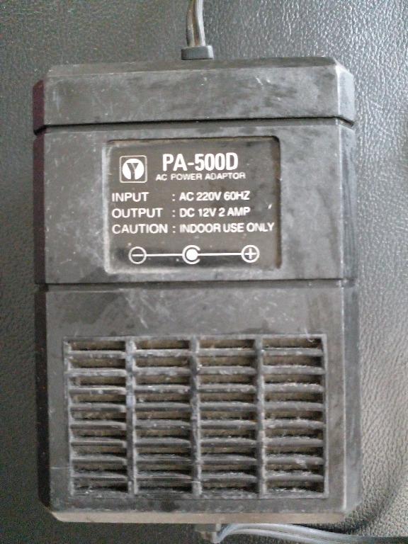 YAMAHA KEYBOARD POWER SUPPLY, 12V, 2A, Computers & Tech, Parts