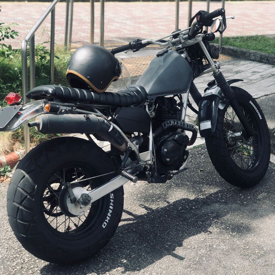 Tw200 cafe racer kit deals