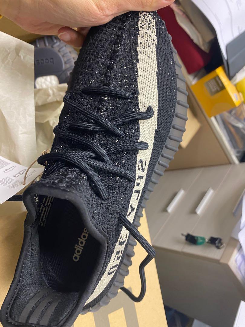 Adidas yeezy oreo top negro
