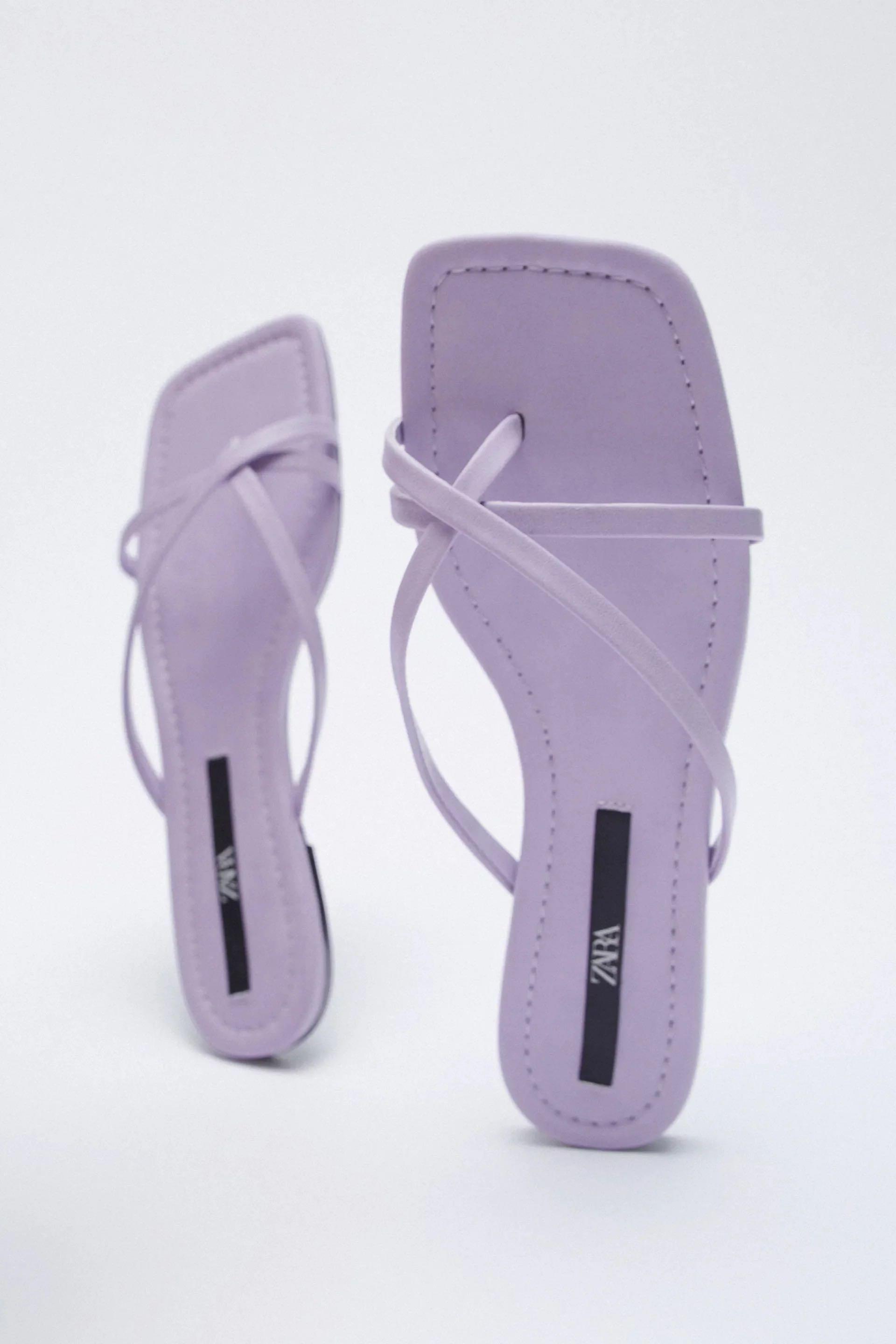 Zara flip shop flop sandals