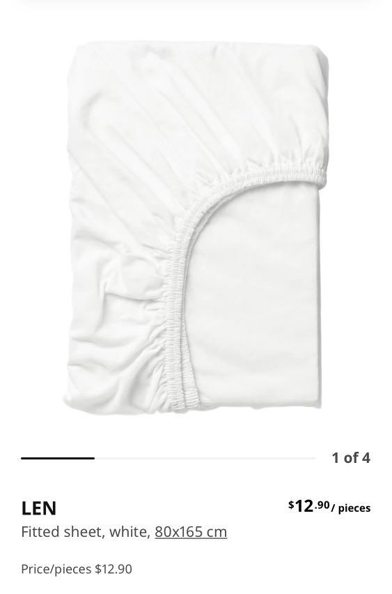 5 fitted sheets for IKEA extendable bed, Babies & Kids, Baby Nursery