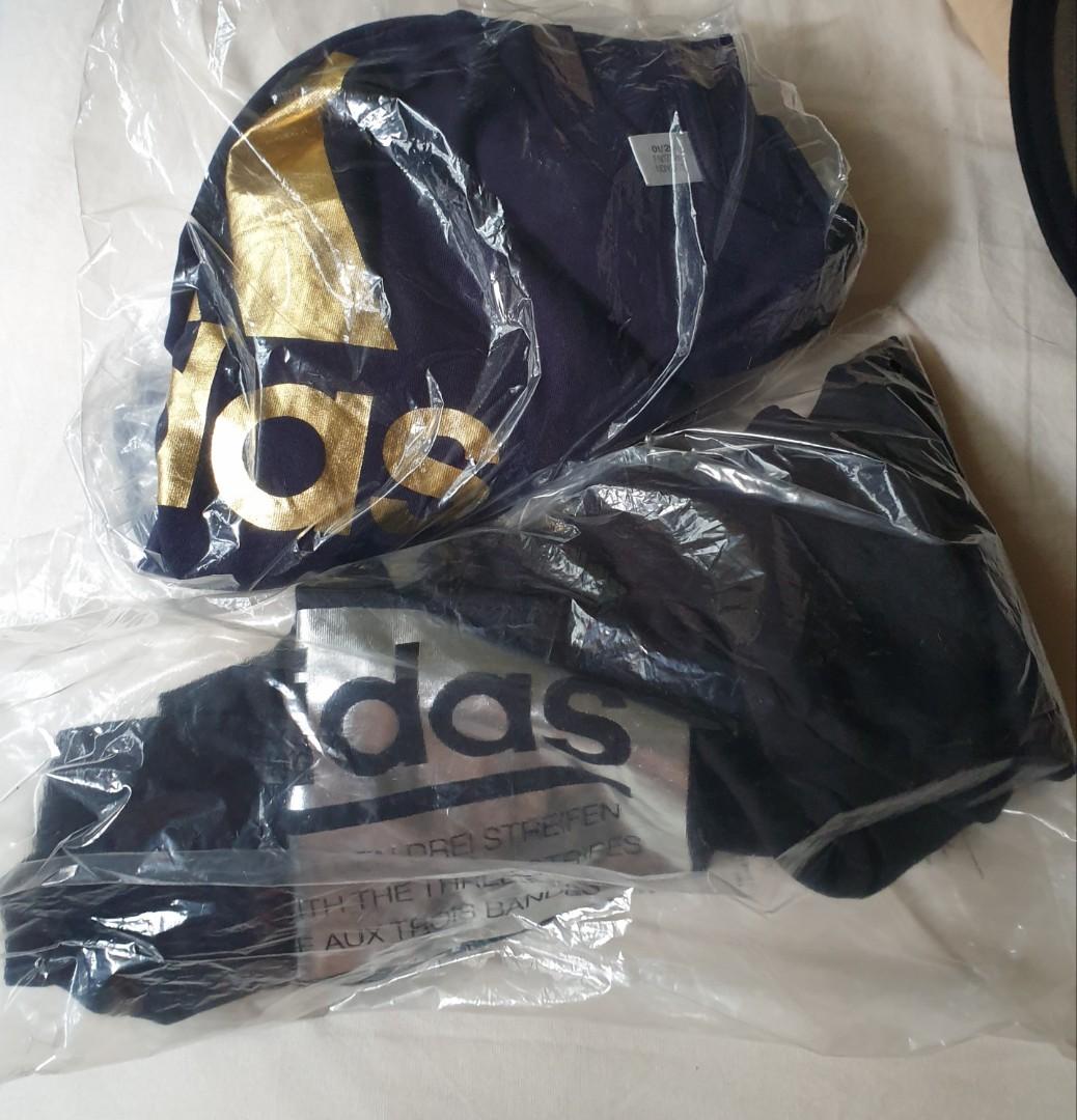Adidas gold foil t shirt deals