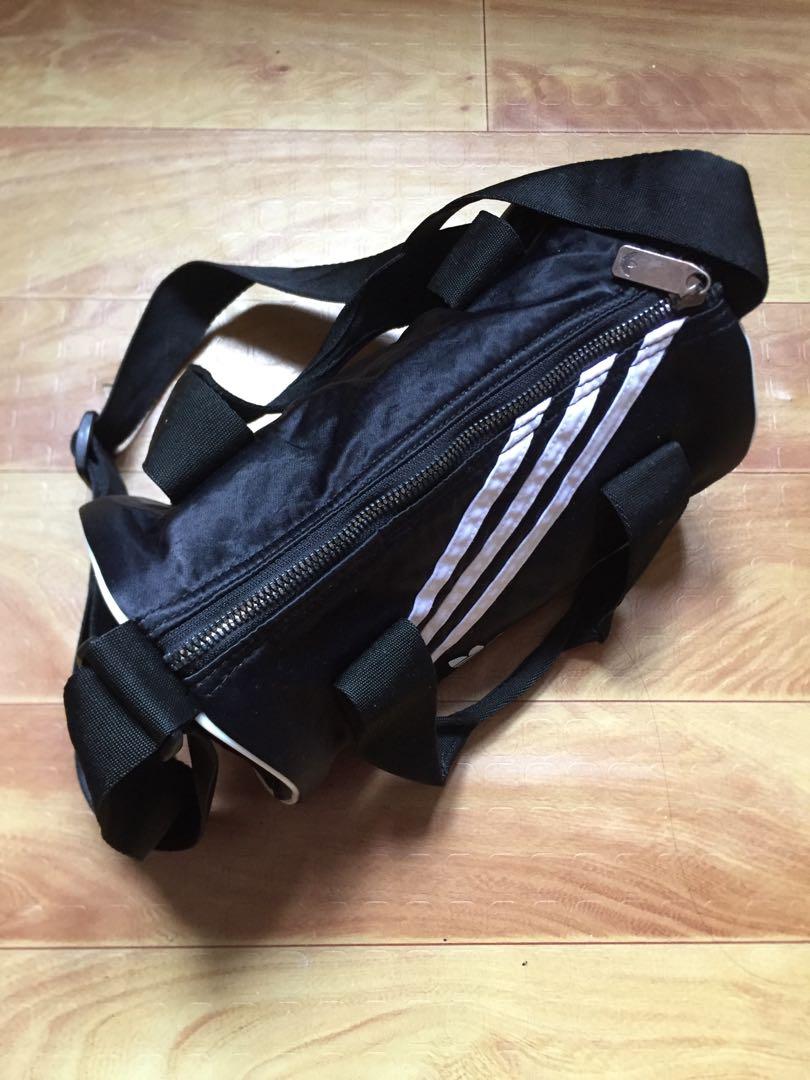 Adidas Mini Nylon Duffel Bag, Men's Fashion, Bags, Sling Bags on Carousell