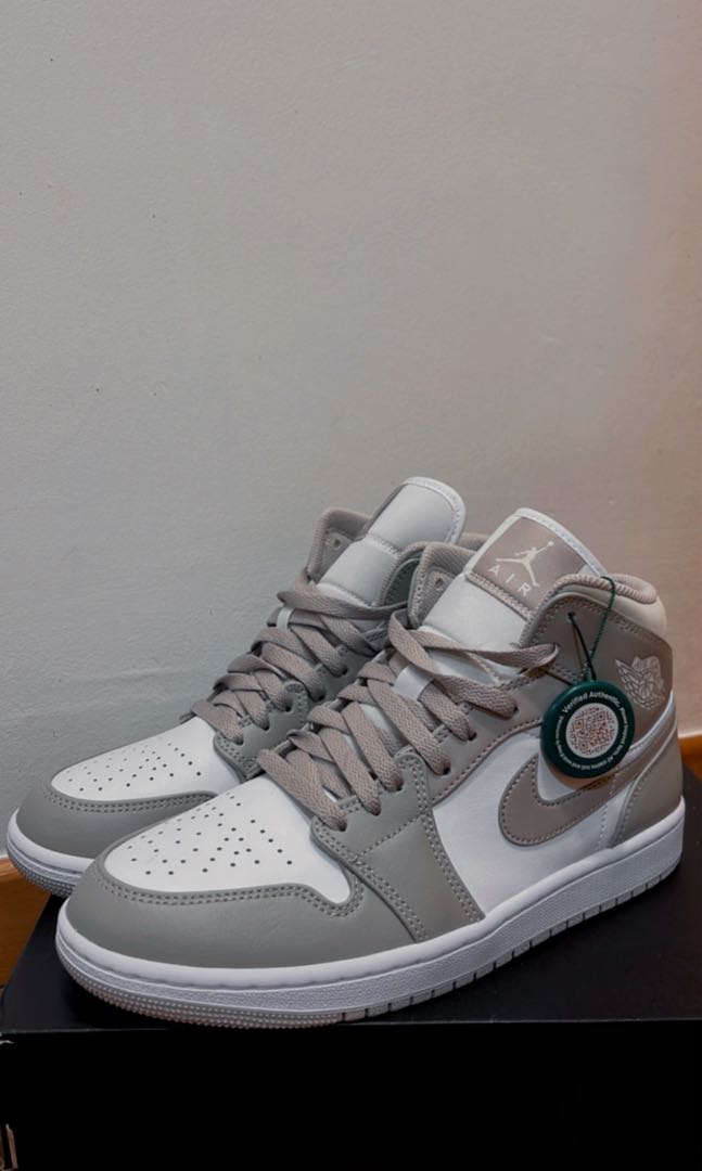 Air Jordan 1 Linen, Men's Fashion, Footwear, Sneakers on Carousell