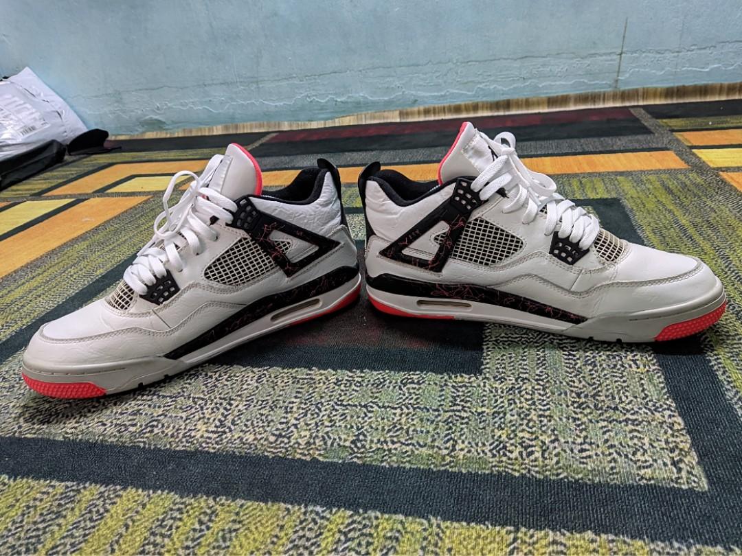 Jordan retro 4 bright crimson hotsell