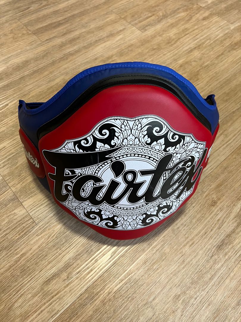 Authentic Fairtex BVP3 Muay Thai Boxing Belly Pad, Sports Equipment, Other Sports Equipment and