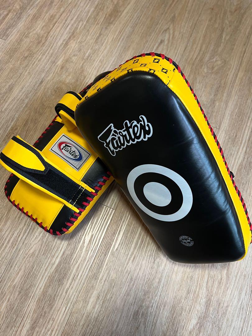 KICK PADS KPLC2 FAIRTEX MUAY THAI PADS  KICK BOXING MMA K1 AUTHENTIC 