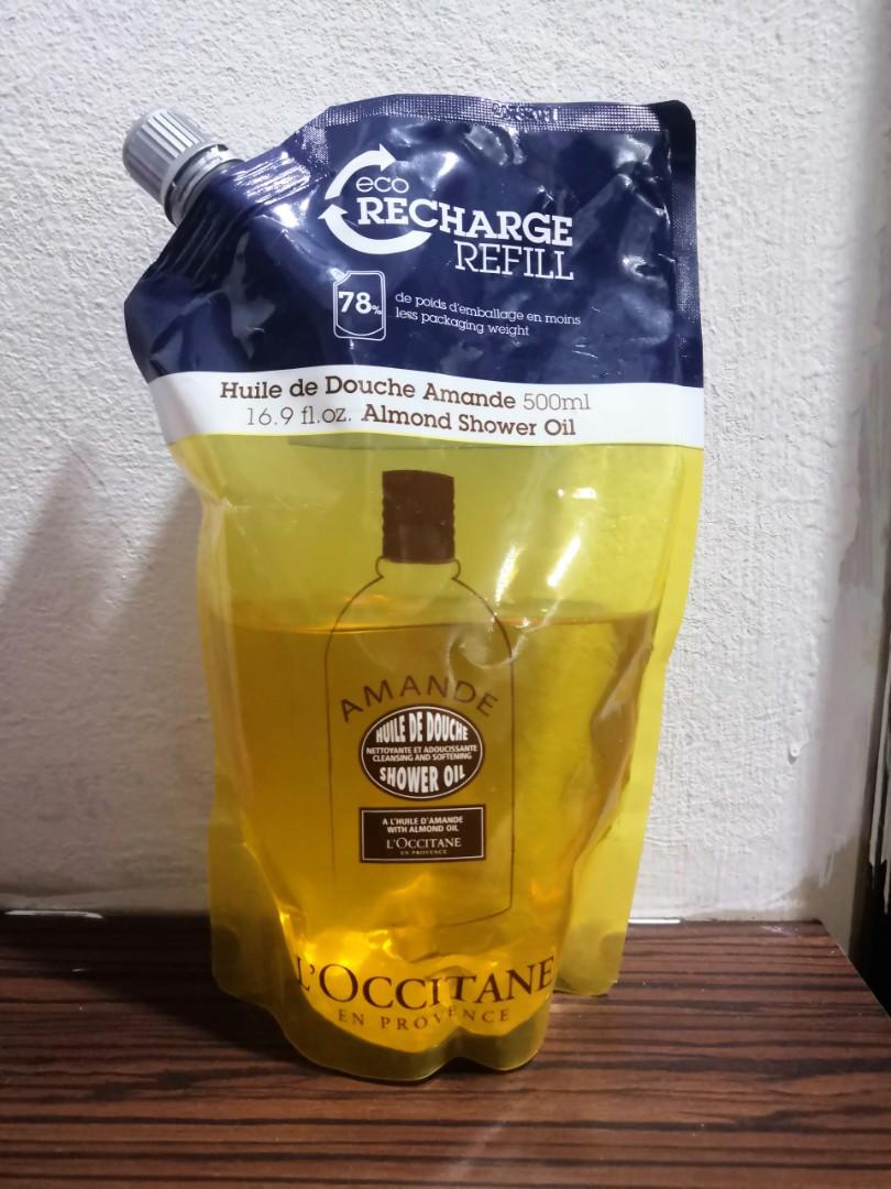 Authentic Loccitane Almond Shower Oil 500ml, Beauty & Personal Care