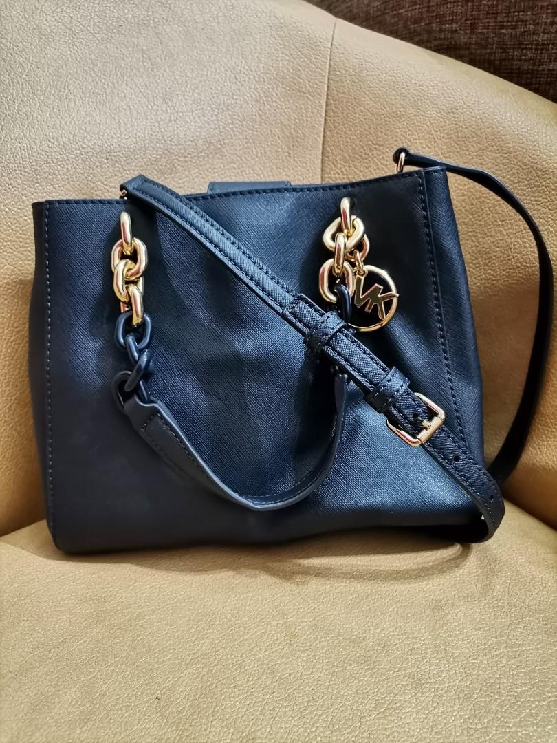 Authentic Michael Kors Cynthia Saffiano Leather Luxury Bags