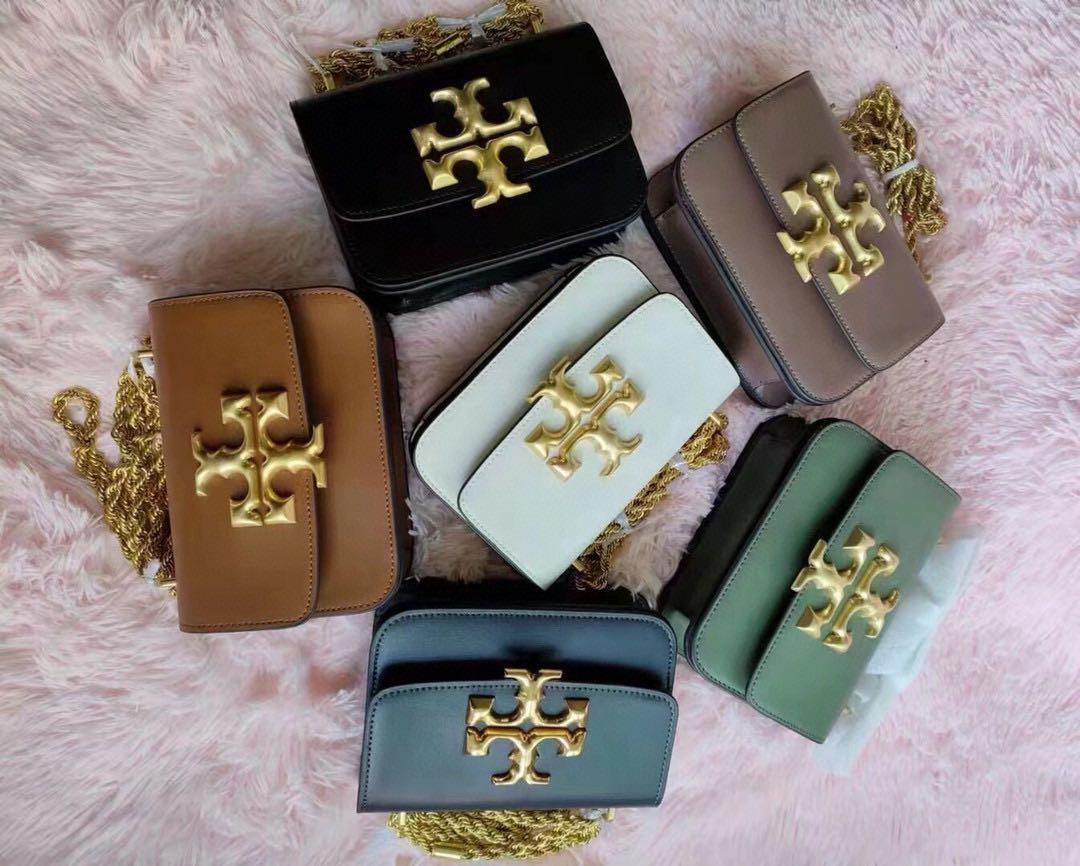 Authentic Tory Burch women Eleanor new collection rainbow colors