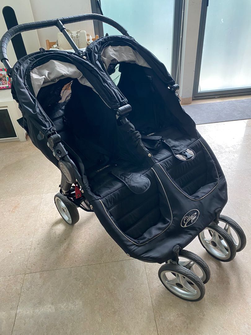 Baby Jogger city mini double stroller Babies Kids Going Out